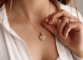 Hear shape Necklace Pendant ( Locket)Openable Premium Quality Unique Gift For Women's And Girl's. 