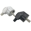 EU AC Power Adapter Socket 16A 250V Connector Cable Electrical Plug White Black Male Converter Adaptor Detachable Plug. 