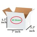 Pack of 20 Die Cut Shipping Boxes For Gifts Packing. 
