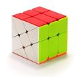 Cuber Speed Windmill 3x3 stickerless Bright Magic Cube Wheel Color 3x3x2 Speed Cube Puzzle  | Fisher Cube. 