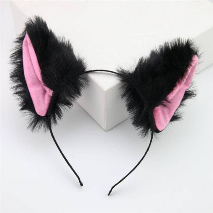 s Cat Ears Headband Cosplay Costume Party Accessories