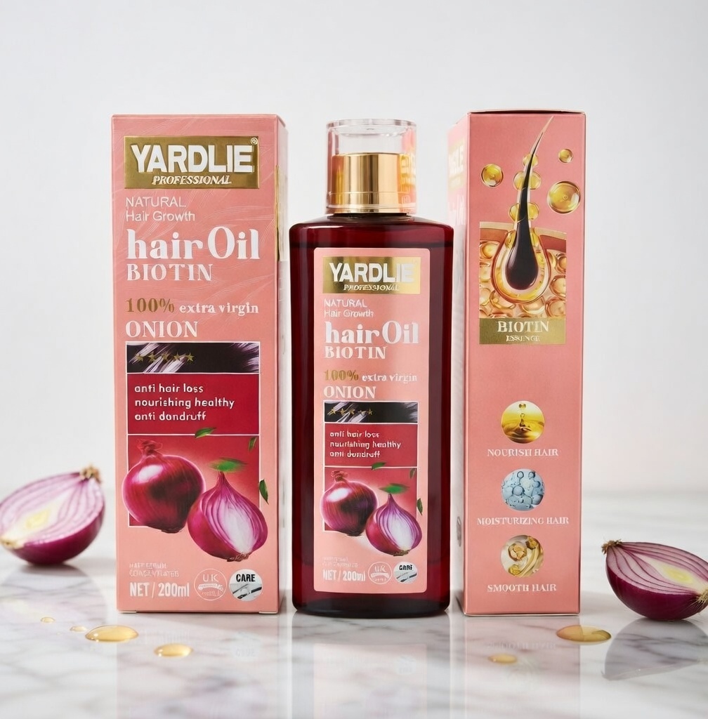 Yardlie Professional Biotin Onion Hair Oil 200ml
