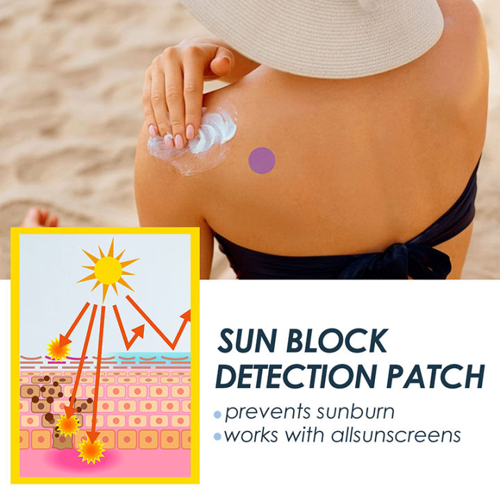 24pcs%20Uv%20Detecting%20Patches%20Uv%20Test%20Stickers%20Uv%20Stickers%20Sunscreen%20Effect%20Test%20Sticker%20Sun%20Protection%20Reminder%20Safe%20Sunscre%20Gener%20-%20Image%203
