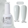 ArteClavo Cherry Red Color Gel Nail Polish Semi Permanent Gel Varnishes For Christmas Nail Art Design Glass Bottle Top Colorcard. 