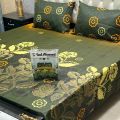 7PC Printed SaloniKa Cotton Comforter Set – Latest Summer Collection for Double Bed | Premium Quality | Multi Colors | Available at the linen. 