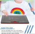 Magnet Learning Board Drawing Magnetic Slate Magic Slate With Replacement Stylus Pen for Free Play Magnet Pad Magnetic Drawing Board. 