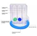 Tri-Ball Incentive Spirometerfor Lungs Exercise. 