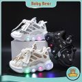 Kids Sneaker Led Lights Boys and Girls Non Slip Running Casual Shoes. 
