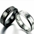 CUSTOMIZED NAME RING WITH GIFT BOX PACKING THREE COLORS AVAILABLE GOLDEN,SILVER,BLACK (PERFECT GIFT TO SEND YOUR WIFE , HUSBAND , FIANCE OR ANY ONE). 