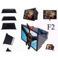 F2 Mobile Phone 3D Screen Magnifier Eyes Protection Enlarged high Definition Expander 100% Original. 