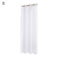 Tulle Curtains Waterproof Sunscreen Polyester White Sheer Pergola Drapes for Porch. 