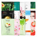Pack Of 15Pcs Random Moisturizing , Glowing , Anti Aging Deep Repair Sheet Masks. 