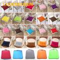 Loveseason Soft Polka Dot Solid Seat Pad Travel Home Office Decor Tie On Chair Cushion. 
