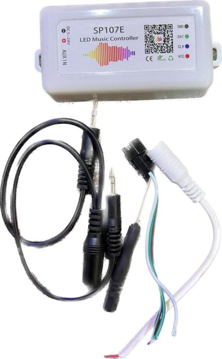 RGBZONE%20WS2812b%20WS2811%20SP107E%20Music%20Bluetooth%20Controller%20DC%205-24V,%20iOS%20Android%20App%20Control,%20Suit%20for%20WS2812,%20SK6812,%20RGBW,%20APA102%20Addressable%20LED%20Strip%20Matrix%20Panel%20Pixel%20Light,%20Mic/AUX%20Input%20-%20Image%206