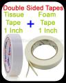 Pack of 2 - Double Sided Tissue and Double Sided Foam Tape. 