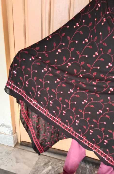 Sindh Ajrak Lelan and Reshmi style Shwal for women