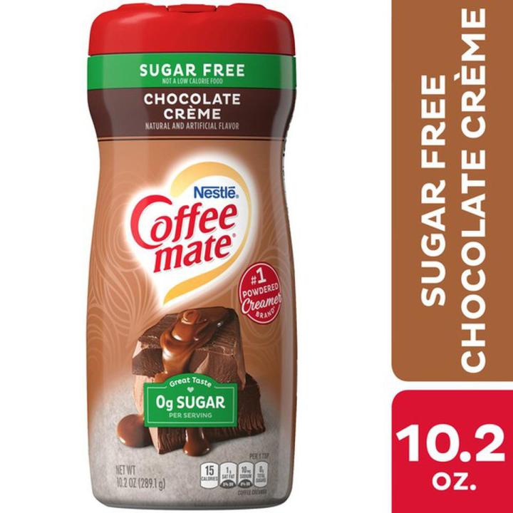 Coffee Mate Chocolate Creme Sugar Free Powder, 289g