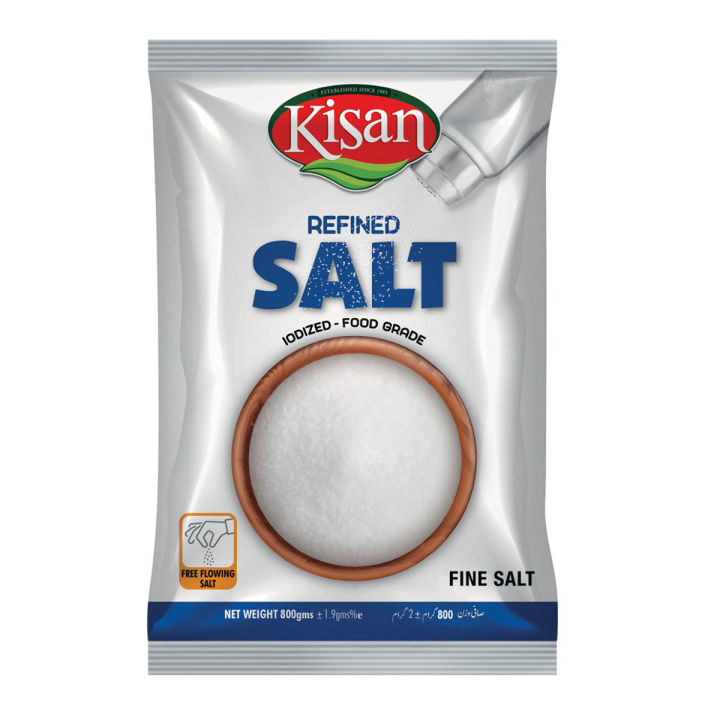 Kisan Refined Salt 800 gm