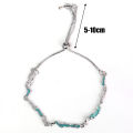 Elegant Flowers Bracelet For Women Y2K Sweet Girls Moon Cherry Blossom Bow Zircon Bracelets Luxury Designer Jewelry Gift. 