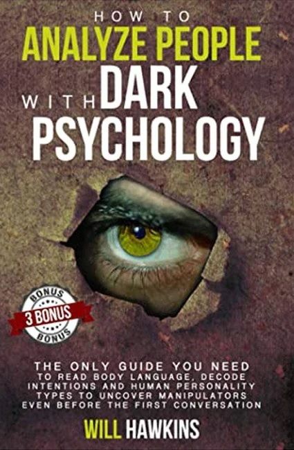 HOW TO ANALYZE PEOPLE WITH DARK PSYCHOLOGY Book by Liam Robinson English Novel - KS