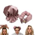 Heatless Curling Rod For Long Hair Bun Bons Curling Stick Curly Hair Cover Set Big Wave Sleeping Curly Tools. 