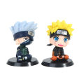 (New)2Pc/et Anime Q Verion Naruto Action Figure Naruto Kakahi Uzumaki Figures. 