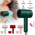 Professional Ionic hair dryer machine T Shape blow dryer Portable lightweight for girls/men/women With Detachable Nozzle fast dry having 2 speeds Hot & Cold Drying Hair Blower for Home/Salon/Travel Hair Styling Negative Ion Hairdryer Over Heat Protection. 