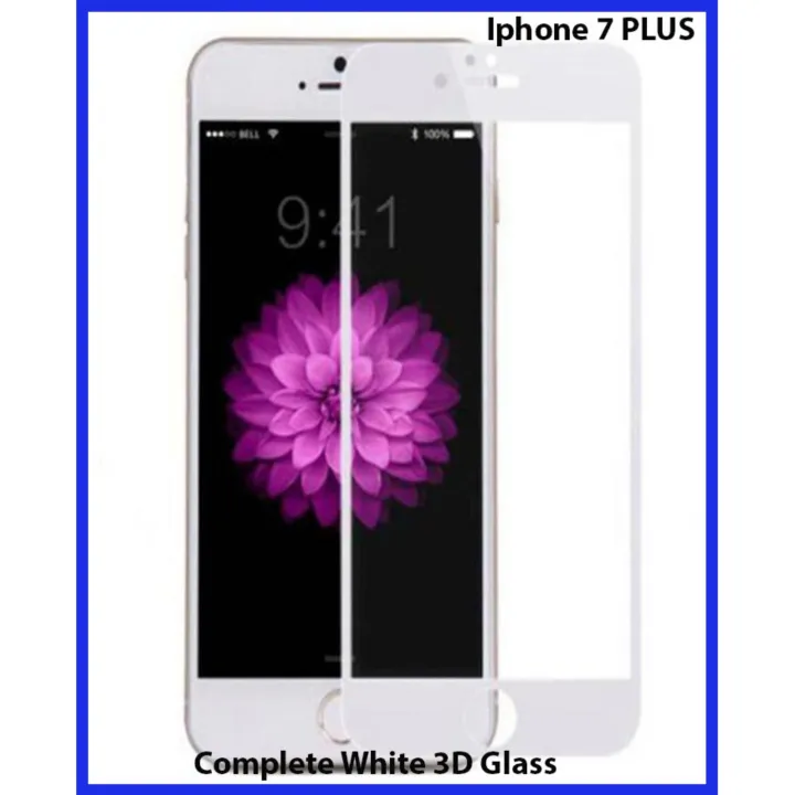 iPhone%207%20Plus%20Complete%20Tempered%20Glass%20Screen%20Protector%20for%20Apple%20iPhone%207+%20-%20White%20-%20Image%206
