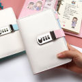 【ZOSR】Password Lock Loose-Leaf Journal Book Multi-Function with Lock Diary Notebook Simple Student Stationery Notebook. 