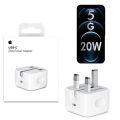 Iphone Charger, 3Pin 20W Power Adapter Fast Charging, USB-C Type-C, Charger Power Adapter, Qc 3.0 Quick Charging For iPhone (MFI Certified). 