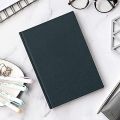 Premium Edition Leather Notebook Artist Sketch Book Hardbound A5 Blank Notebooks Hardcover Sketchbook Journal Unlined White  Paper, 50 Sheets/100 Pages Per Book, (Black, A5-Plain). 