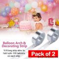 Pack Of 2 Balloon Decorating Strip - 15 Feet. 