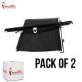 Car Retractable Windshield Anti-UV Car Window Shade Car Front Screen Sunshade Sun Block Auto Rear Window Foldable Sunshade Curtain Protection 50 x 125 cm Pack of 2. 
