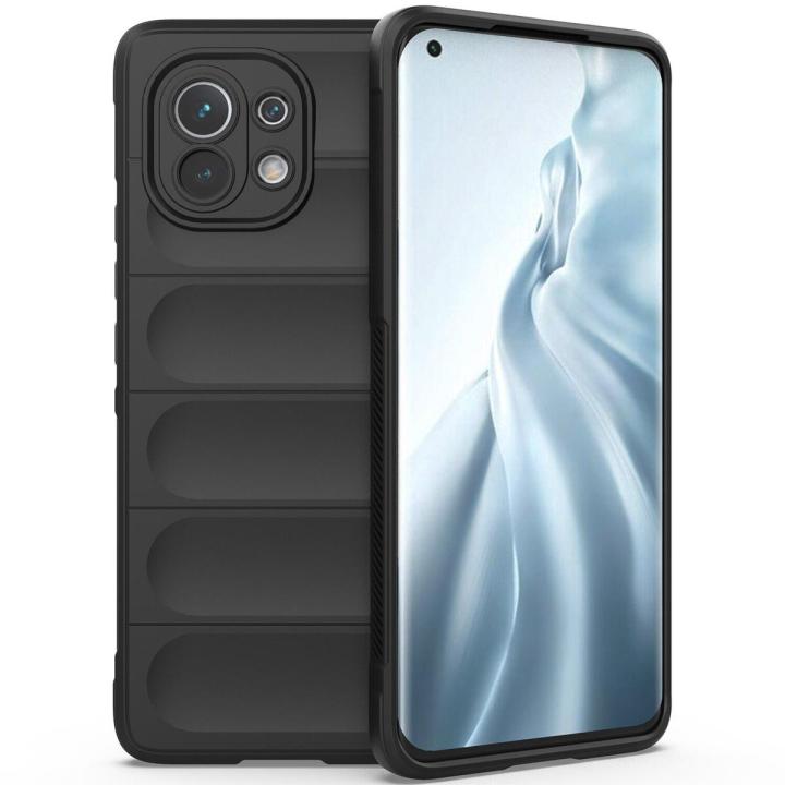 Soft TPU Shockproof Case For Xiaomi Mi 11 Camera Lens Protection Silicone Bumper Back Cover
