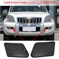 for Toyota Land Cruiser Prado LC120 FJ120 2003-2009 Front Bumper Fog Lights Side Baffle Cover. 