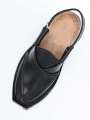 original quetta   norozi chappal black with double tire sole black norozi black chappal. 