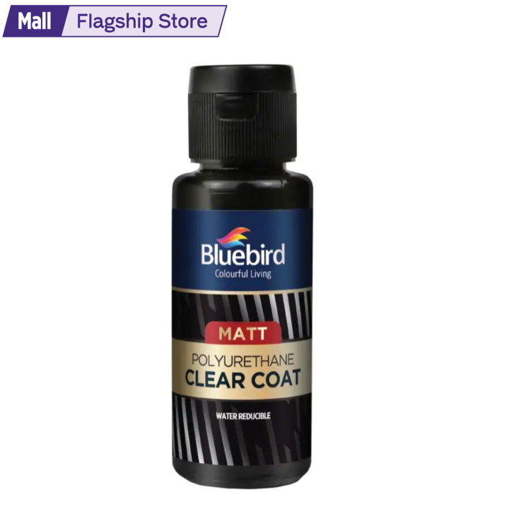 Bluebird Polyurethane Clear Coat Varnish MATT (Water based Lacquer)
