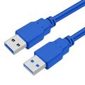 High Quality USB to USB Cable Type A Male to Male USB 3.0 Extension Cable for Hard Disk, Webcam, USB 3.0 Cable Extenders. 