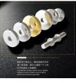 Stainless Steel Weights Necklace Gym Barbell Necklace Men's Mans Gold On The Neck Couple Pendan With A Barbell. 
