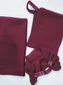 3 in Georgette Hijab set with Matching Niqab & Cap  by Albaraka Hijab. 