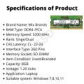 DDR4 RAM For Laptop 8GB 3200MHz SO-DIMM RAM. 