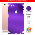 IPhone 6S Skin / Wrap 360 Protection Carbon fiber/ Matte/ Transparent/ Leather For IPhone 6S Back And Sides. 