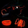 Car Dashboard Neon Light Wire El-Wire 3 Meter (10.11 feet)  Red Color. 