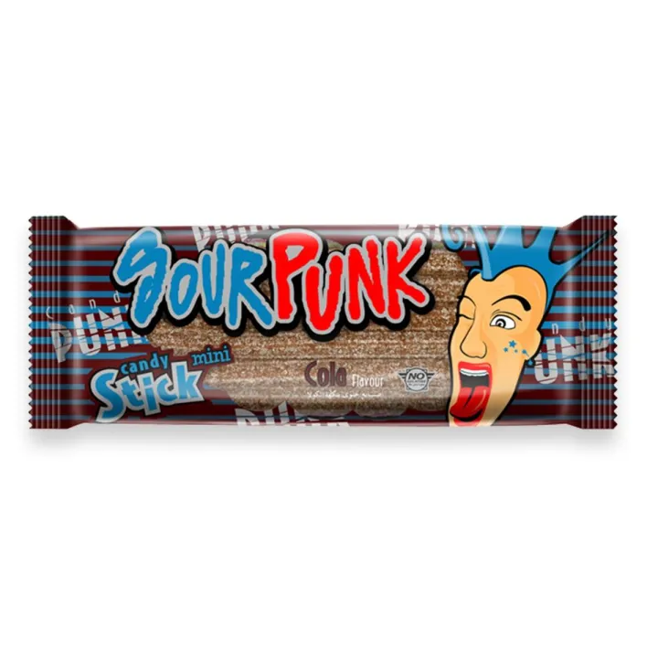 Punk Rocker Candy Sour Punk Cola Mini Stick Candy 20 Gm | Daraz.pk