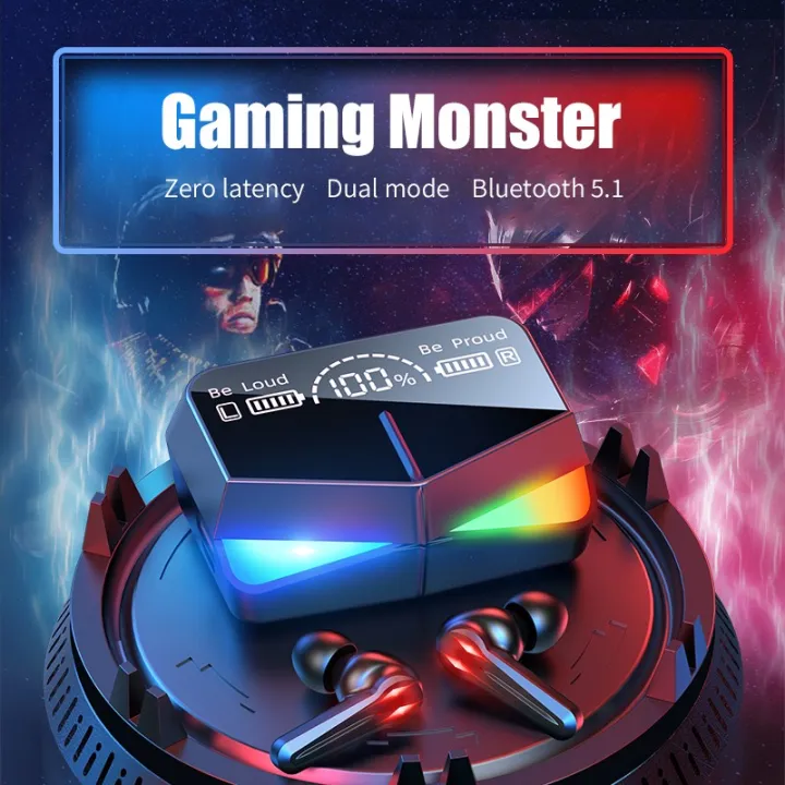 Damix%20M28%20TWS%20Gaming%20Earphones%20with%20RGB%20Light%20&%20Low%20Latency%20Bluetooth%20-%20Image%202