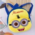 Minion Kids plush Backpack 9-10 inches best for boys and girls. 