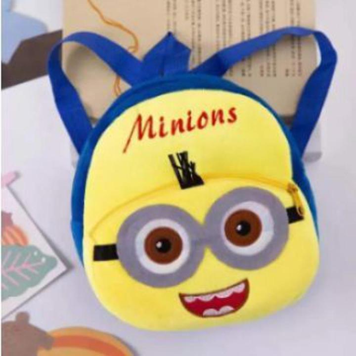 Minion Kids plush Backpack 9-10 inches best for boys and girls