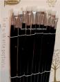 Artist brush 12pcs Drawing Paint Painting Brush Set Wooden Flat- sizes 1 to 12#. 