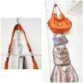 Metallic Chain + Hooks Hanging Organizer For Hand Bag. - HBO-1C/12H. 