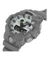 Casio G Shock GA-700 Series Mens Round Analog-Digital Grey Resin Case World Time, Stop Watch, 5 daily Alarm, LED Backlight (Super Illuminator), Hourly Time Signal, Full Auto Calendar, Multi-Functions Grey Resin Band Watch-GA-700HD-8ADR. 
